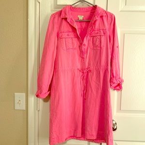 J. Crew chambray dress